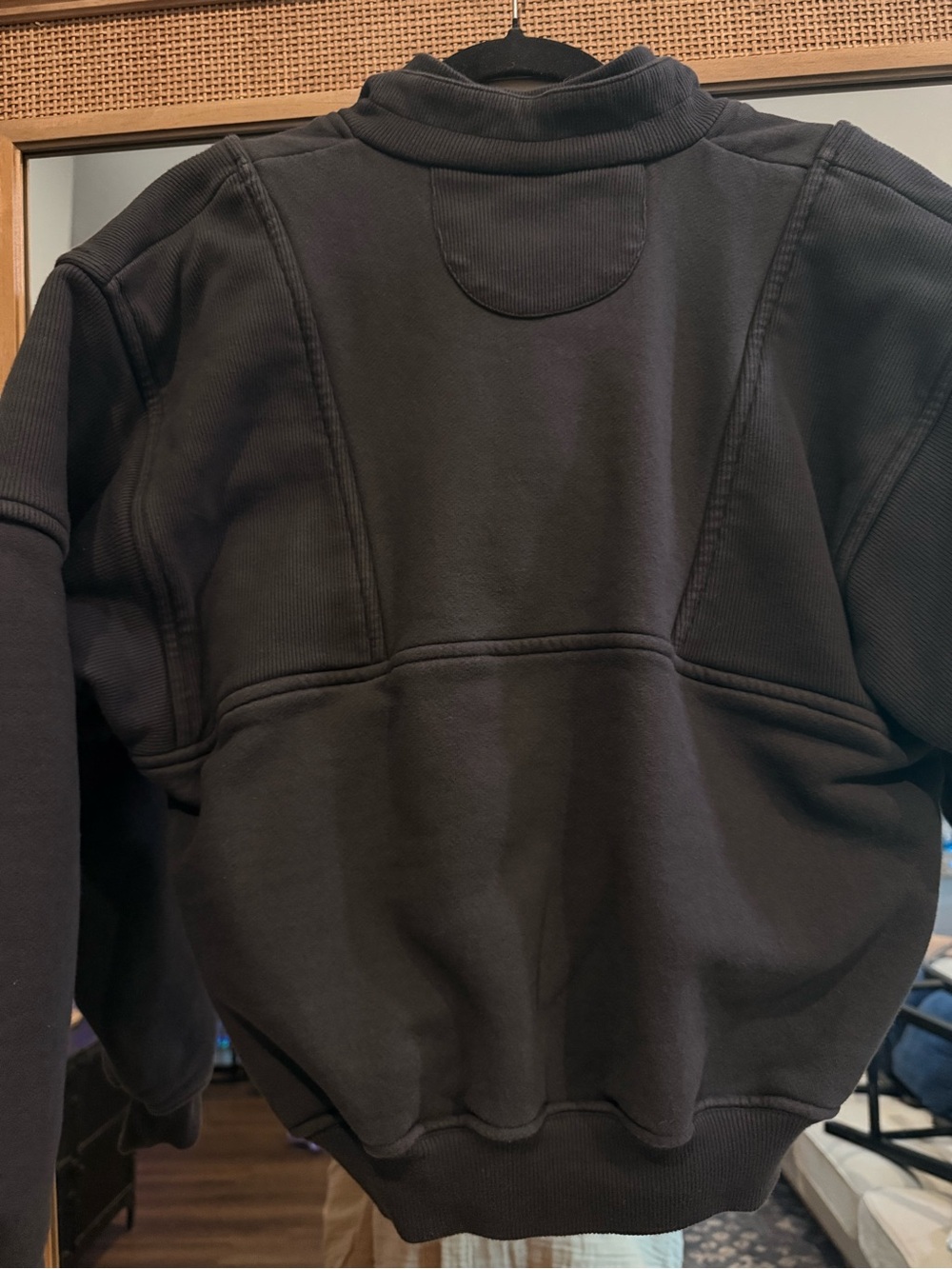 Joah Brown Retro Half Zip – Black - Picture 9 of 9